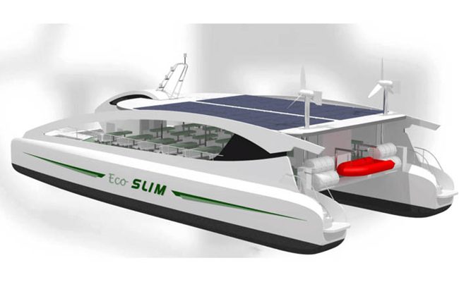 Catamaran electric