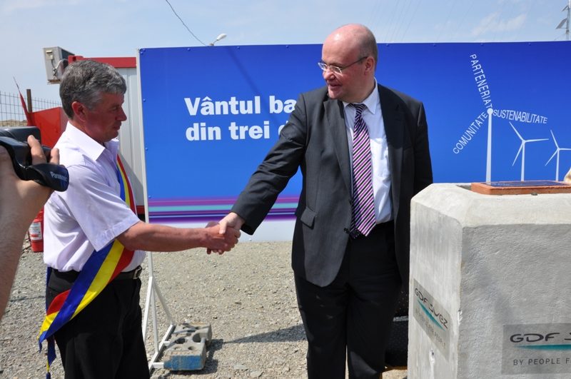 Proiectul eolian GDF SUEZ Energy România de la  Gemenele