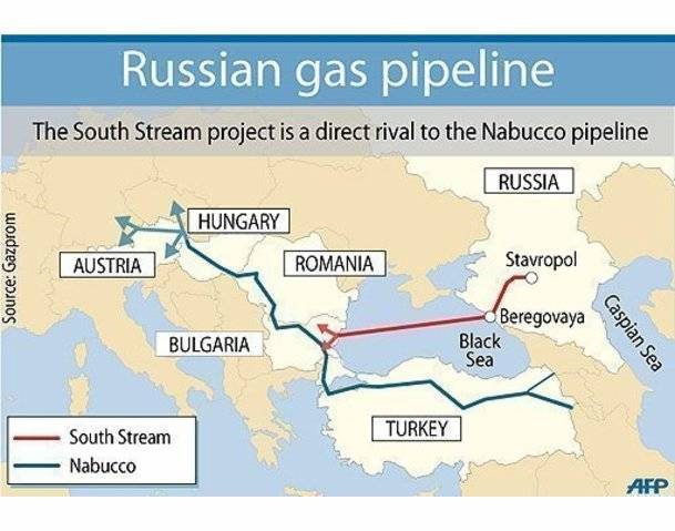 Ruşii pun România pe harta Southstream
